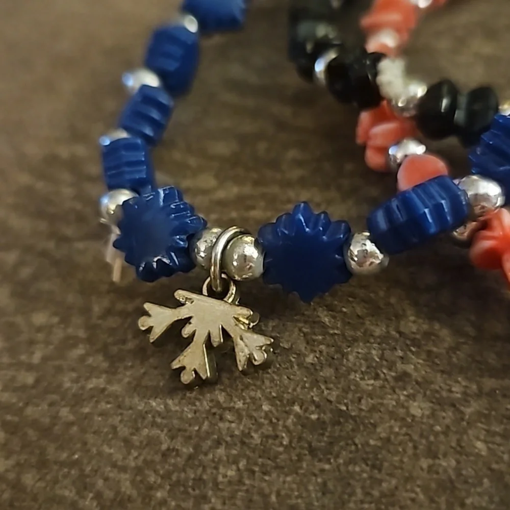 3/$30 Girl's Acrylic Stretch Bracelets